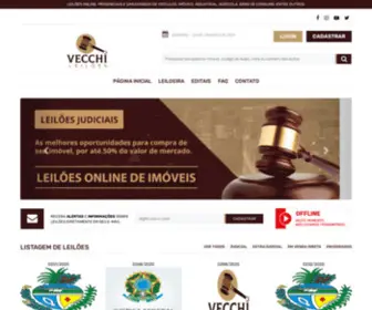 Vecchileiloes.com.br(Vecchi Leilões) Screenshot