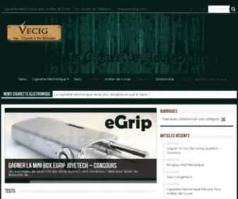 Vecig.fr(Cigarette électronique) Screenshot