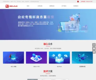Vecloud.com.cn(IPLC专线) Screenshot