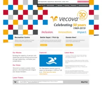 Vecova.ca(View Drop in Schedule Here + We are Vecova.Exploring ability and possibility. Vecova) Screenshot