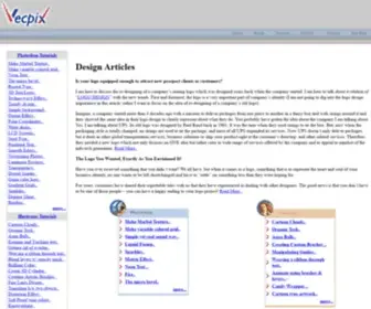 VecPix.com(Photoshop, Illustrator, flash and other vector and raster graphic designing tutorials) Screenshot