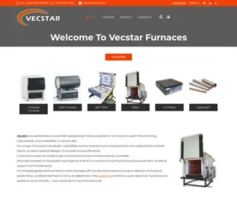 Vecstar.com(High temp laboratory furnaces) Screenshot