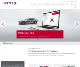 Vector-Cantech.com(Vector Group) Screenshot