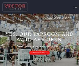 Vectorbrewing.com(Vector Brewing) Screenshot