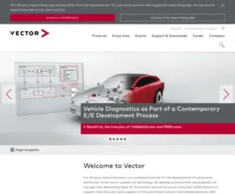 Vector.com(Welcome) Screenshot