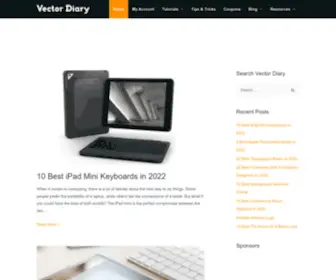 Vectordiary.com(Graphic Design) Screenshot