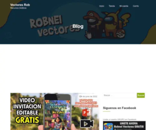 Vectoresrob.com(Vectoresrob) Screenshot