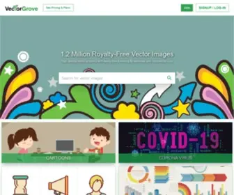 Vectorgrove.com(Royalty Free Vector Images with commercial license) Screenshot
