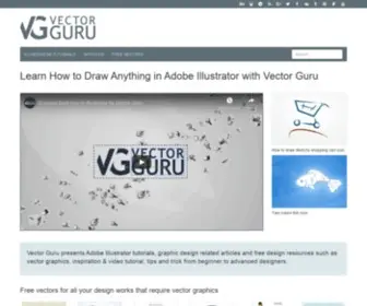 Vectorguru.com(Learn How to Draw in Adobe Illustrator with Vector Guru) Screenshot