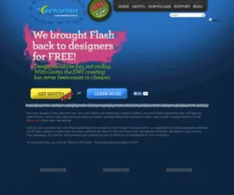 Vectorian.com(Free Flash Animation Software) Screenshot