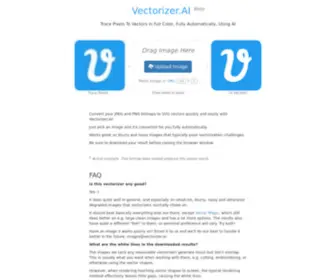 Vectorizer.ai(Vectorizer) Screenshot