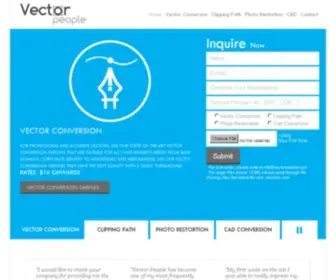 Vectorpeople.com(Professional Photo Retouching) Screenshot
