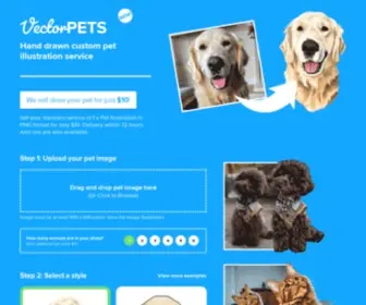 Vectorpets.com(Vector Pets) Screenshot