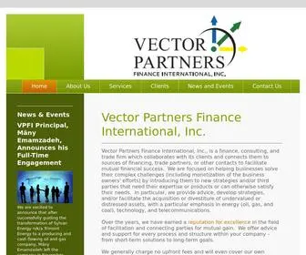 Vectorpfi.com(Vector Partners Finance International) Screenshot