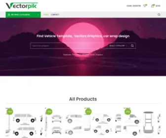 Vectorpik.com(Home) Screenshot