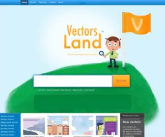 Vectorsland.com(Vectors Land) Screenshot