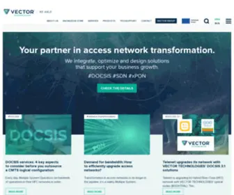 Vectortechnologies.com(VECTOR TECHNOLOGIES) Screenshot