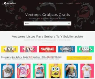 Vectortextil.com(Vector Textil: Vectores Gratis para sublimación y serigrafía) Screenshot