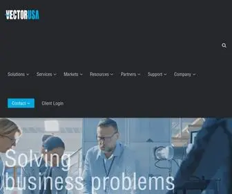 Vectorusa.com(Flexible & Strategic Managed IT Services In LA) Screenshot