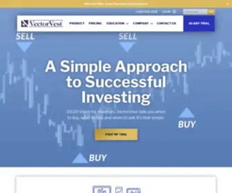 Vectorvest.com(Try vectorvest risk) Screenshot