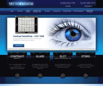 Vectorvision.com(Contrast Sensitivity) Screenshot