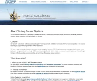 Vectory.com(Vectory Sensor Systems) Screenshot