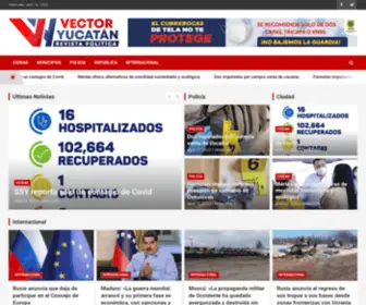 Vectoryucatan.com(Vector Yucatán) Screenshot