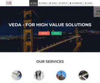 Veda.com.sg(Value engineered design solutions) Screenshot