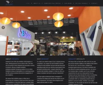 Vedaant.co.in(Exhibition Stall Design) Screenshot