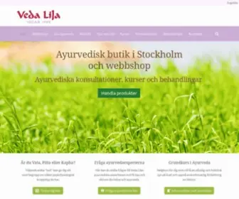 Vedalila.se(Hälsa) Screenshot