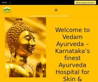 Vedamayurveda.co.in(Dr.Raviraj) Screenshot