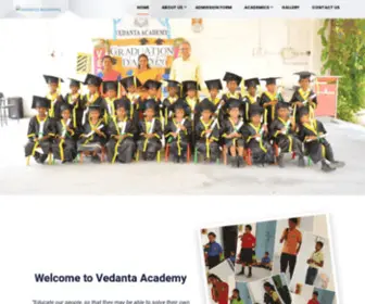 Vedantaacademyunjapalayam.org(Vedanta Academy) Screenshot