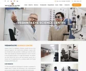 Vedantaeyecare.in(Best Eye clinic in Patna) Screenshot