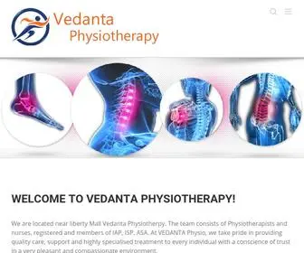 Vedantaphysio.in(Vedanta Physio) Screenshot