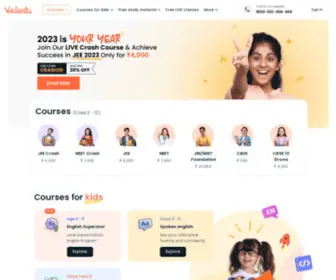 Vedantu.com(Online Courses) Screenshot