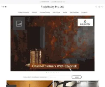 Vedarealty.co.in(Veda Realty Pvt) Screenshot