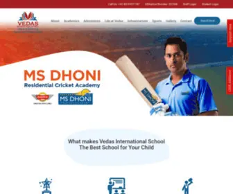 Vedasinternationalschool.com(Vedas International School) Screenshot