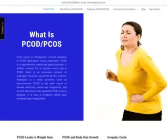 Vedaspcodcure.com(PCOD, PCOS, PCOD Treatment, PCOS Treatment, polycystic ovary syndrome) Screenshot