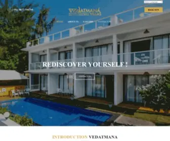 Vedatmanavillas.com(Luxury Villa in Goa) Screenshot