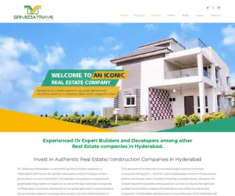 Vedatraye.com(Real Estate Company in Hyderabad) Screenshot