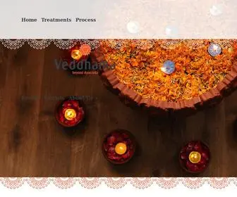 Veddhama.com(Beyond Ayurveda) Screenshot