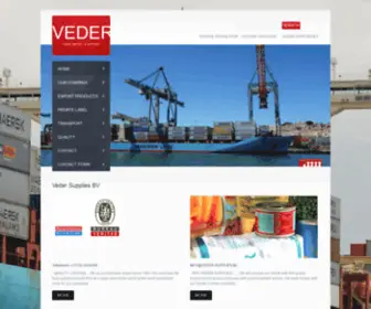 Veder-Supplies.com(Veder Supplies BV) Screenshot