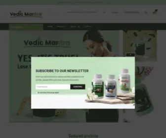 Vedic-Mantra.com(Vedic Mantra Store) Screenshot