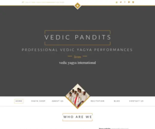 Vedic-Pandits.com(Vedic Pandits I Free Yagya Recommendation) Screenshot