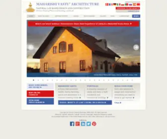 Vedicarchitecture.org(Maharishi Vastu or Vedic architecture) Screenshot