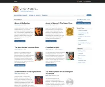 Vedicastro.com(Vedic Concepts of Astrology and Culture) Screenshot
