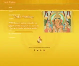 Vedichealing.com(Vedic Healing) Screenshot