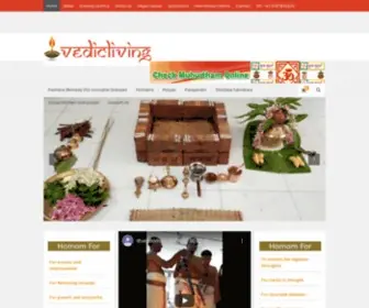 Vedicliving.in(Online Pooja Services) Screenshot