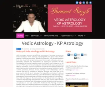 Vedicnakshatras.com(Vedic Astrologer Gurmeet Singh) Screenshot