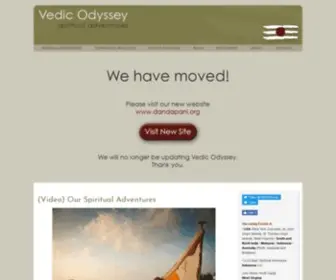 Vedicodyssey.com(Vedic Odyssey Spiritual Adventures) Screenshot